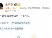 华为Mate 70官方图曝光？标注售价8599，网友：这价格有点假了