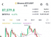 比特币摸高9万美元后，跳水！超26万人爆仓